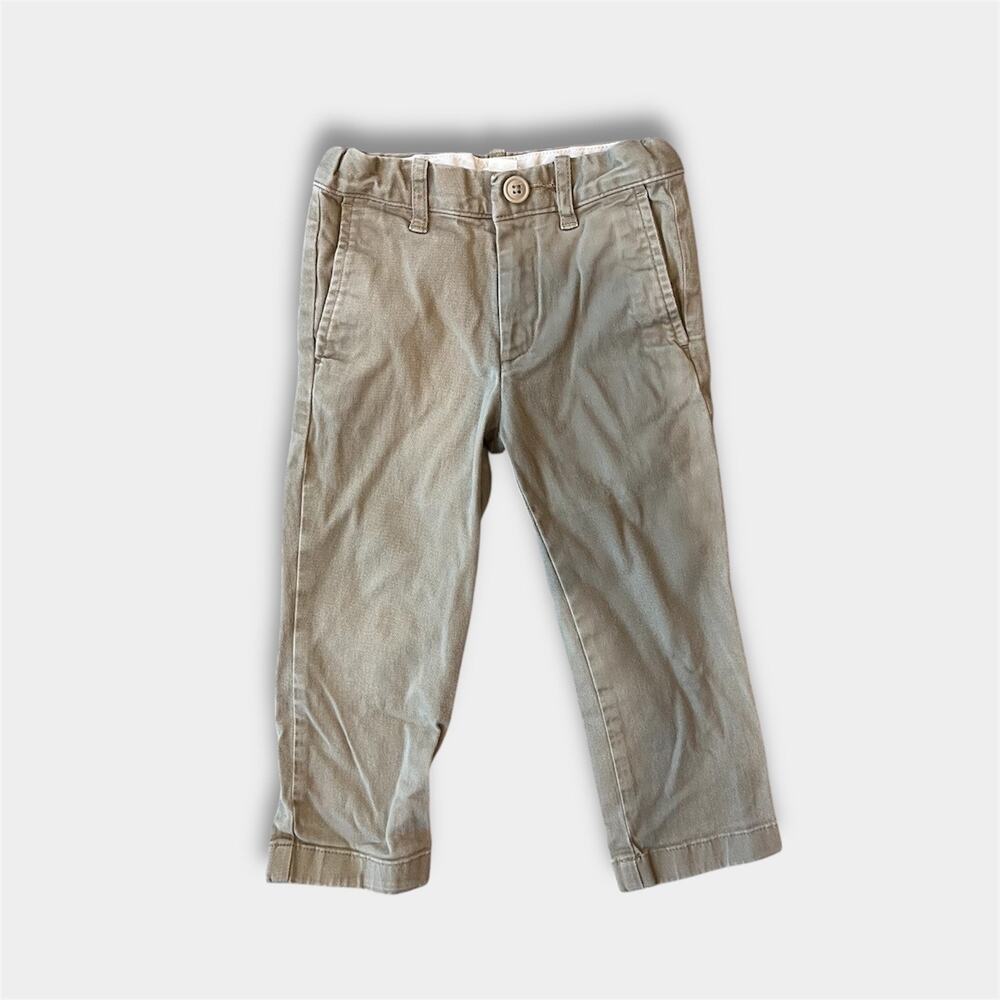 Crewcuts Boy's Khaki Chino Pants 3T